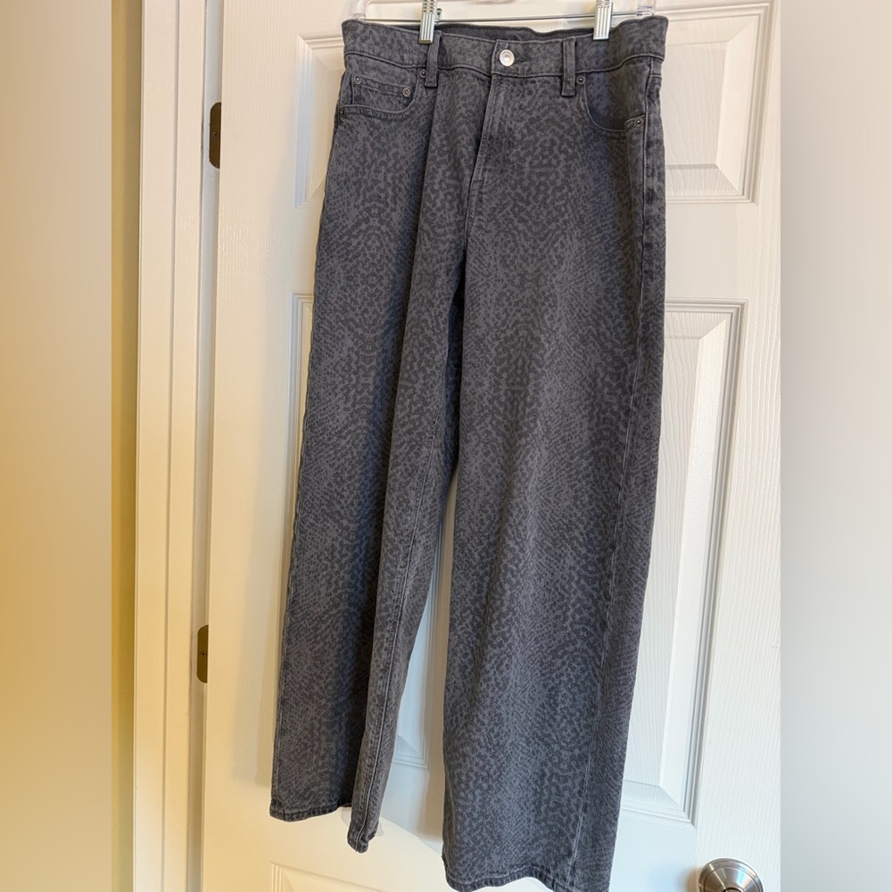 AE Stretch Snake Print High-Waisted Stovepipe Jean